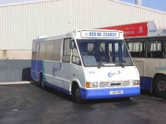 Optare Metrorider 1818 - a type no longer active (Comber, October 2002)