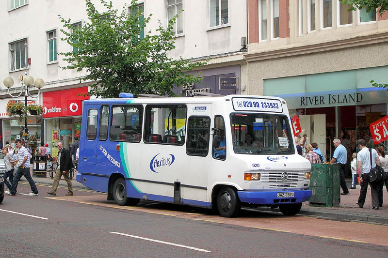 Mercedes/Alexander 920 - Belfast City Centre - August 2008 [Paul Savage]