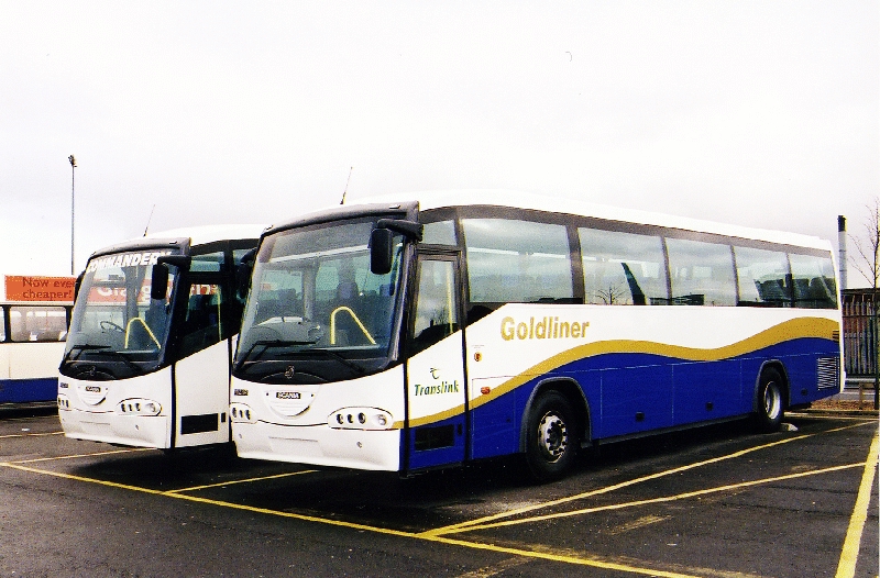 Scania demo coaches - GVS Nov 2002